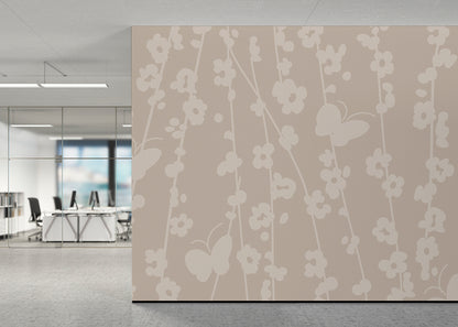 Daisy Chain Mural - Sand Dusk
