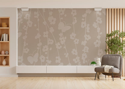 Daisy Chain Mural - Sand Dusk