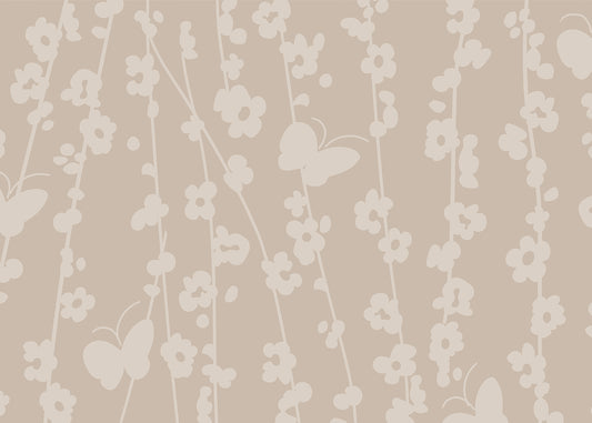 Daisy Chain Mural - Sand Dusk