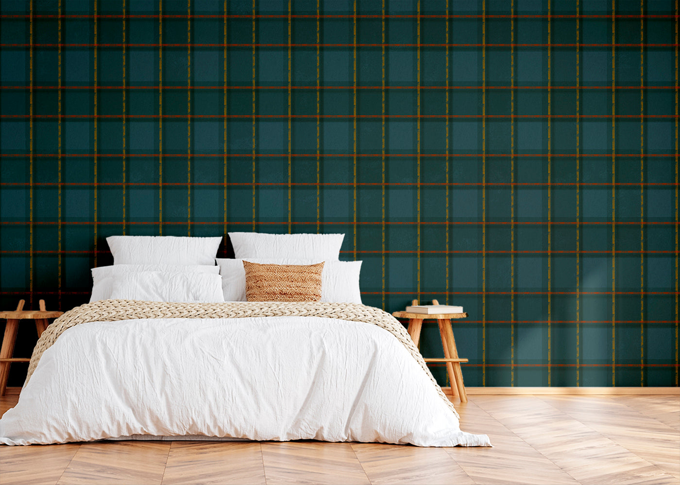Phat Plaid Mural - Macleod-ish