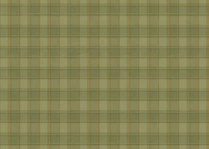 Phat Plaid Mural - Royal Moss