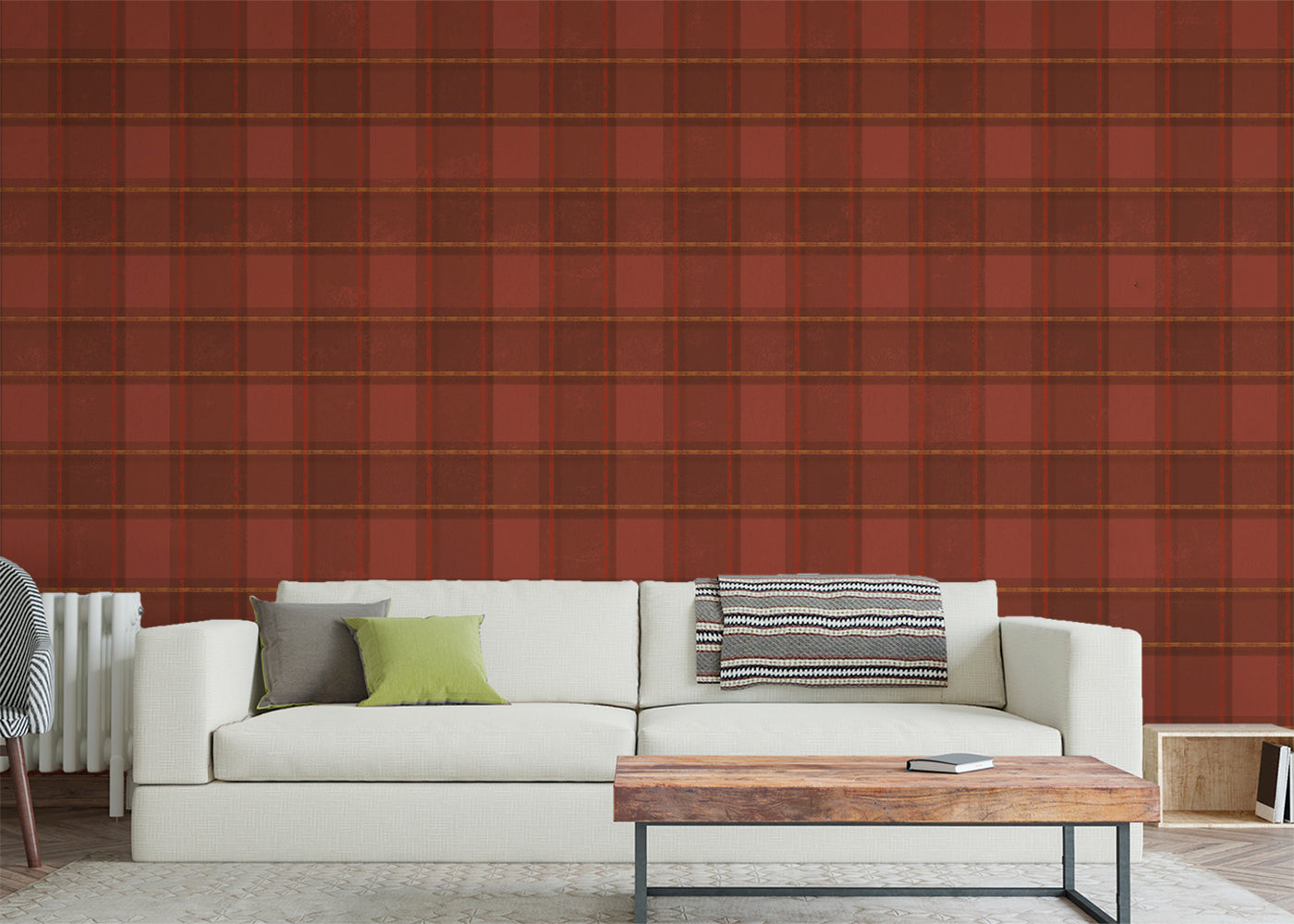 Phat Plaid Mural - MacDuff
