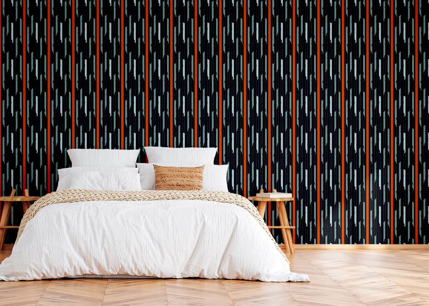 Afro Ikat - Orange