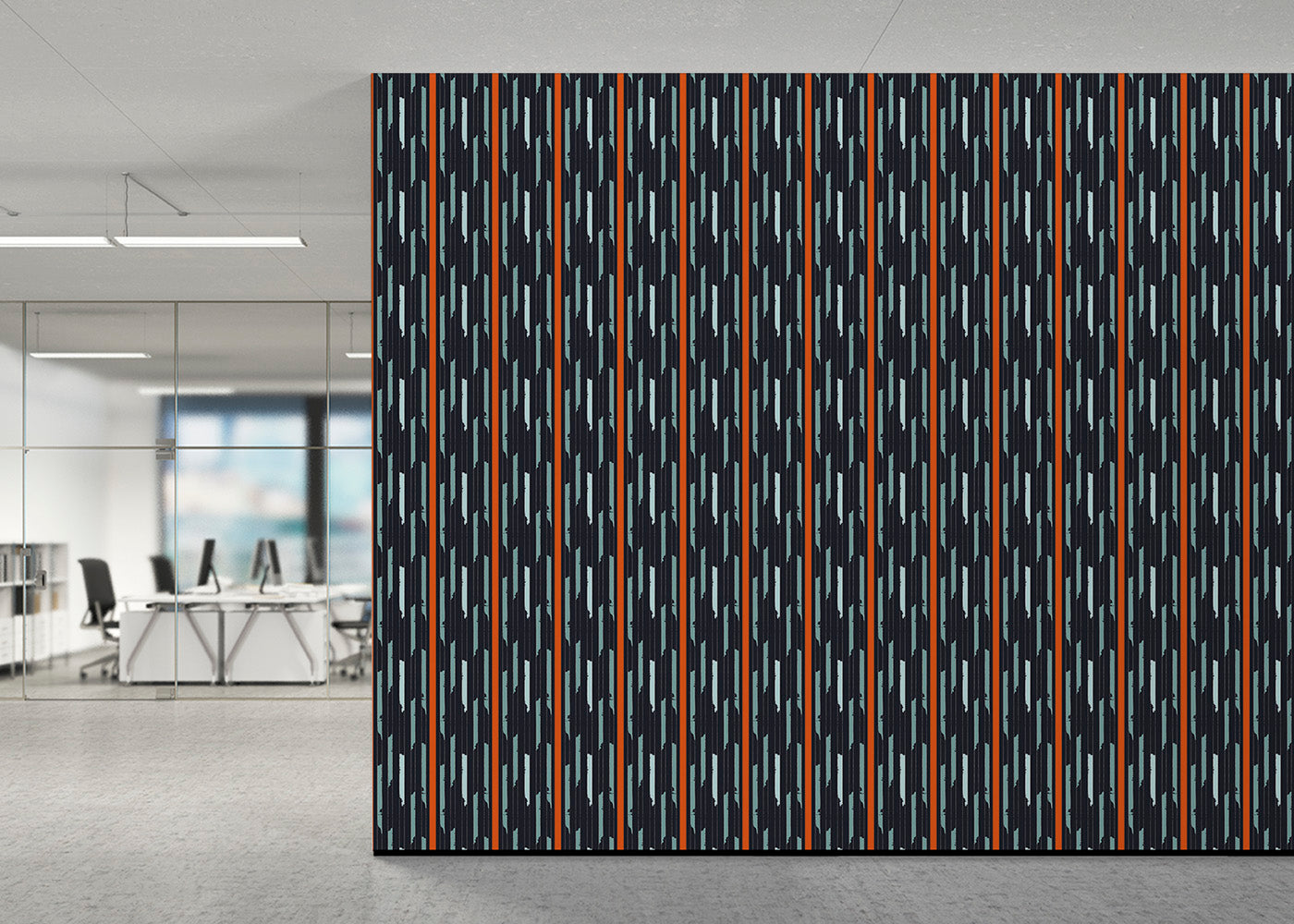 Afro Ikat - Orange