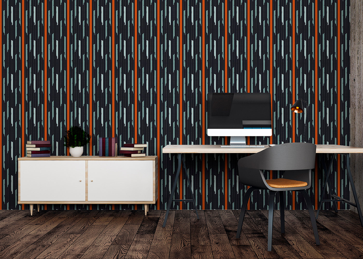 Afro Ikat - Orange
