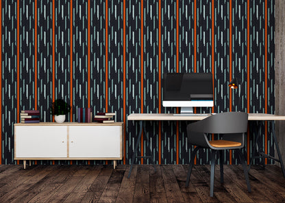 Afro Ikat - Orange