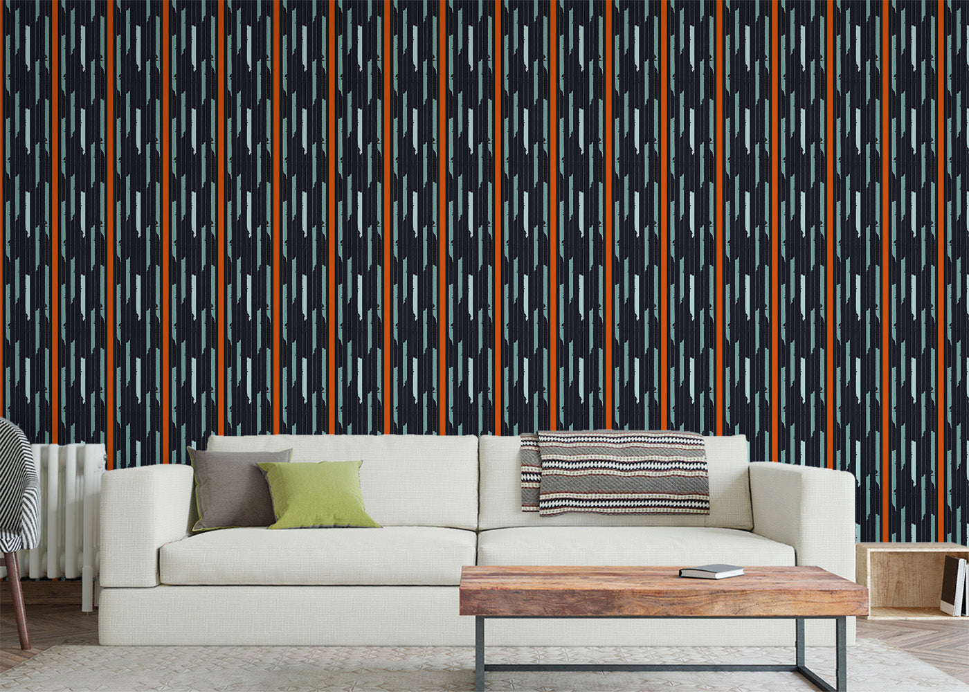 Afro Ikat - Orange