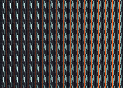 Afro Ikat - Orange