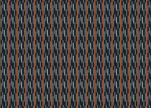 Afro Ikat - Orange