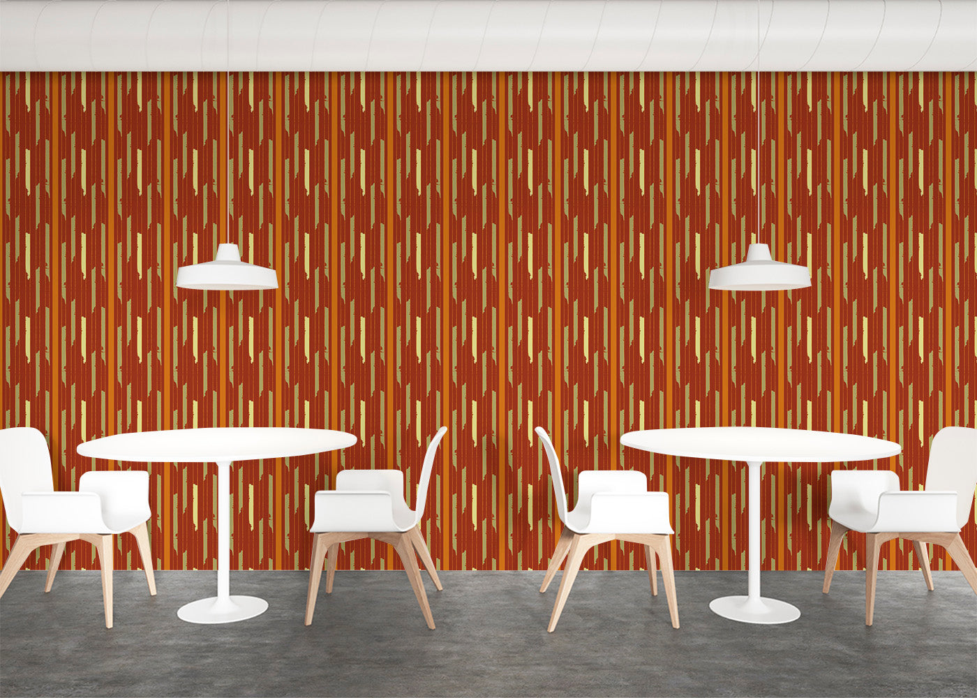 Afro Ikat - Red