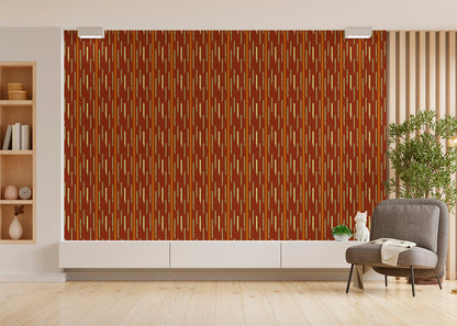 Afro Ikat - Red