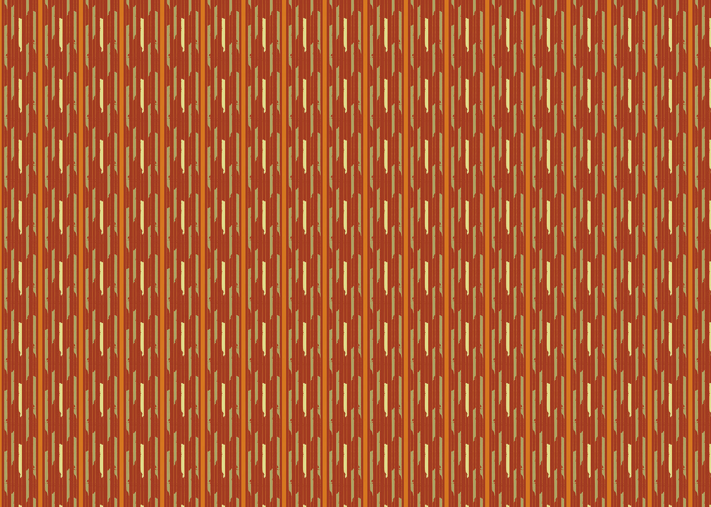 Afro Ikat - Red