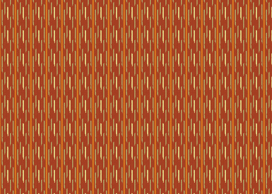 Afro Ikat - Red