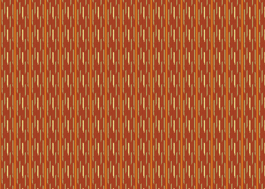 Afro Ikat - Red