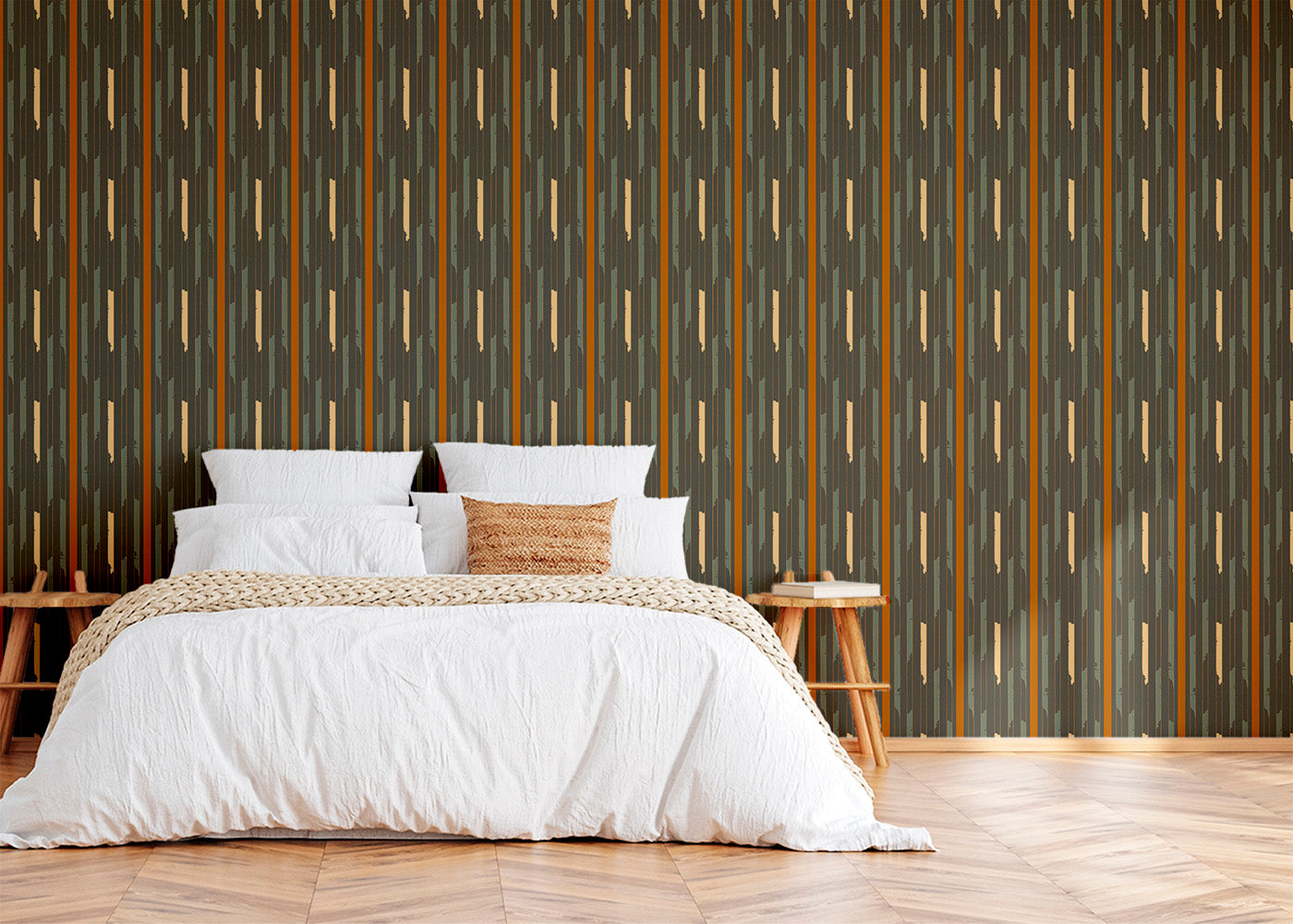 Afro Ikat - Gray