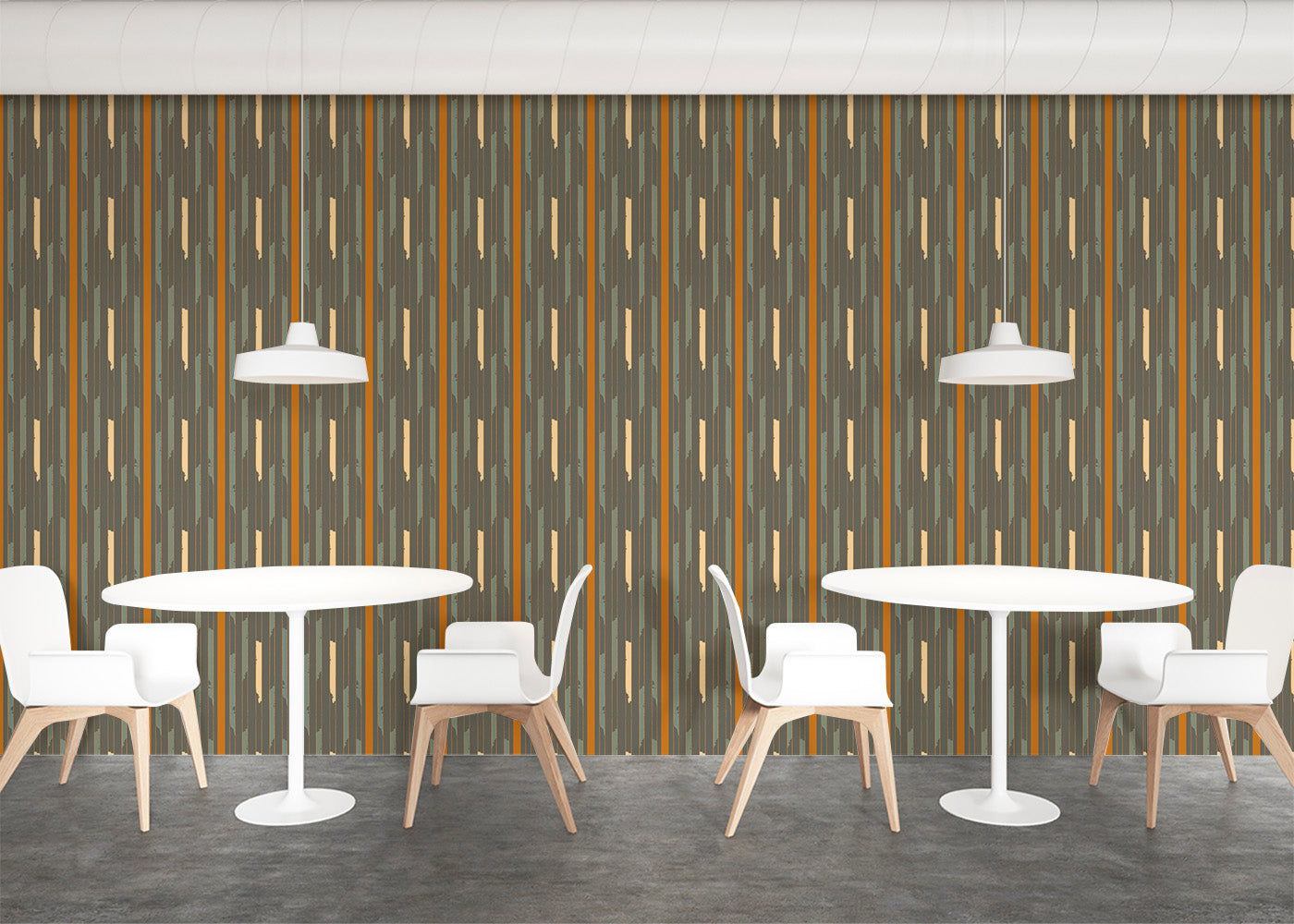 Afro Ikat - Gray