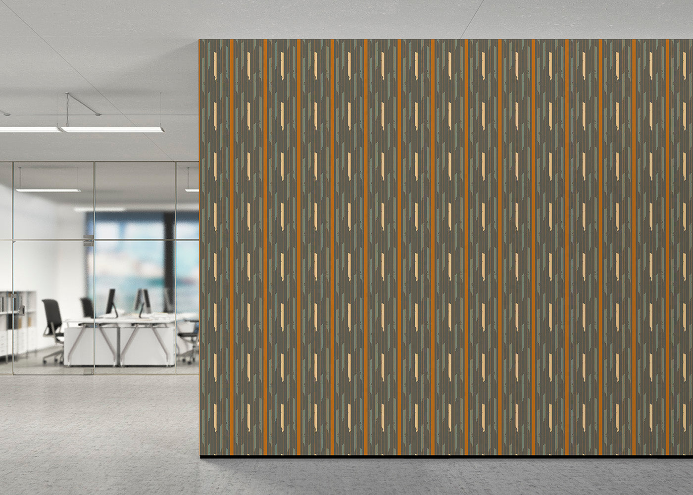 Afro Ikat - Gray