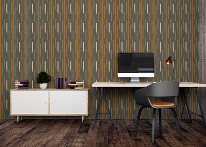 Afro Ikat - Gray