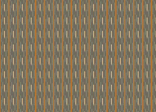 Afro Ikat - Gray
