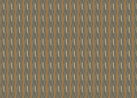 Afro Ikat - Gray