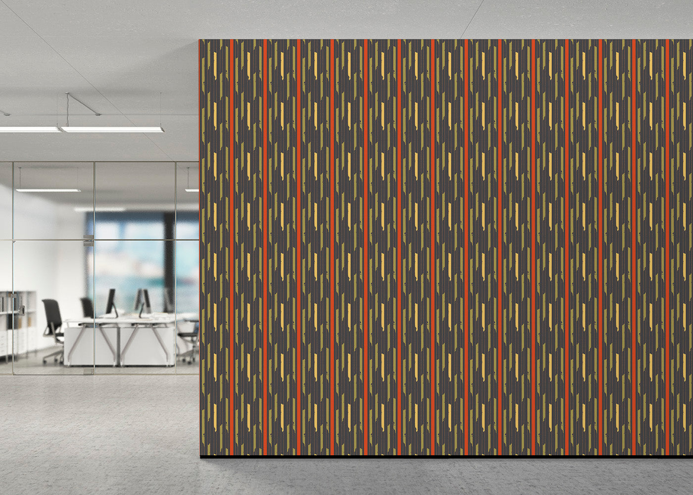 Afro Ikat - Green