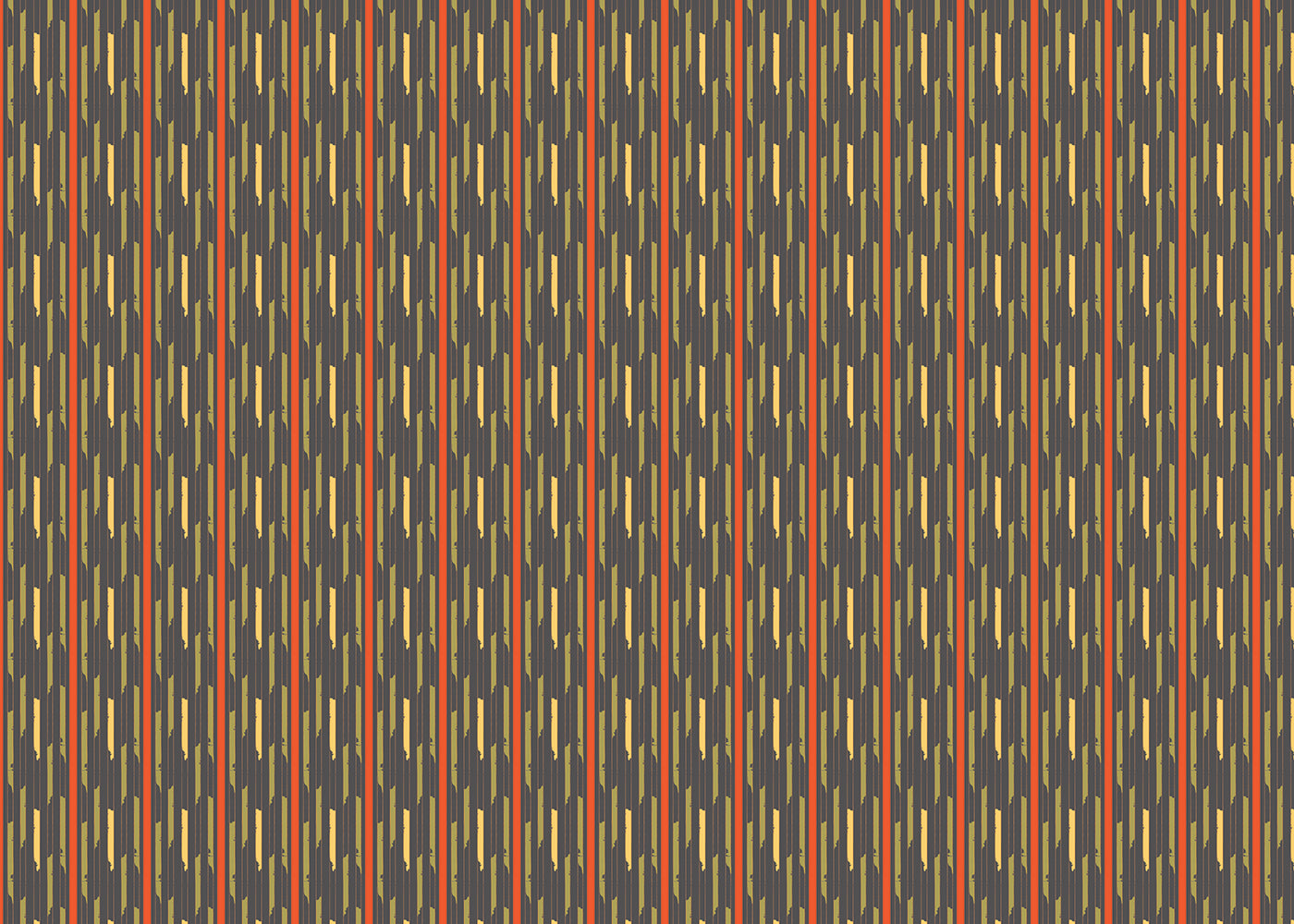 Afro Ikat - Green