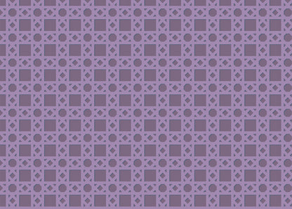 Geo Star - Eggplant