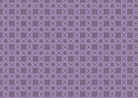 Geo Star - Eggplant