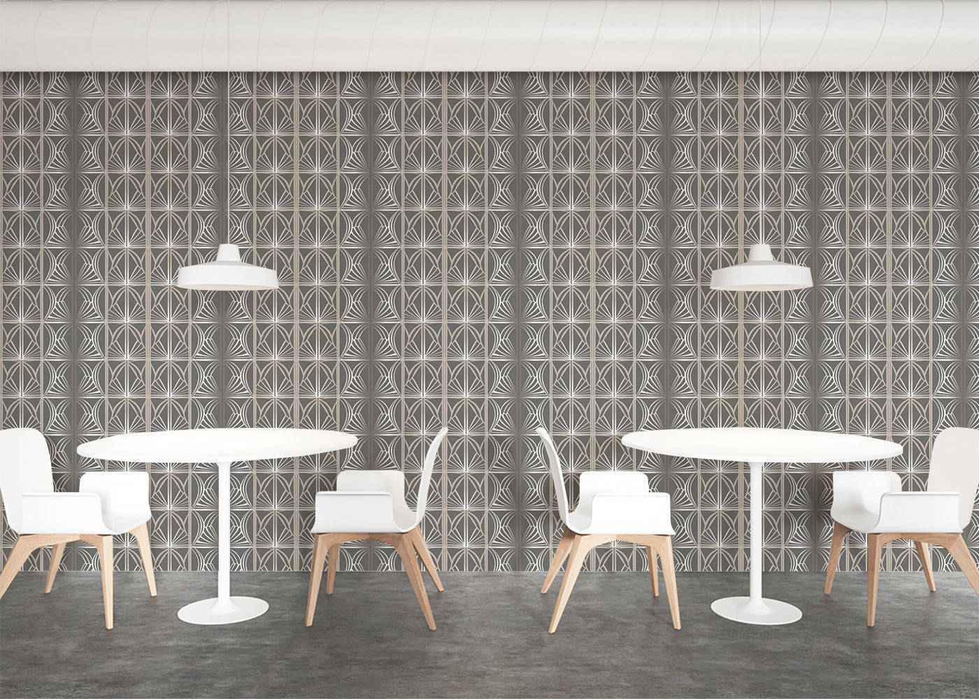 Art Deco - Warm Gray
