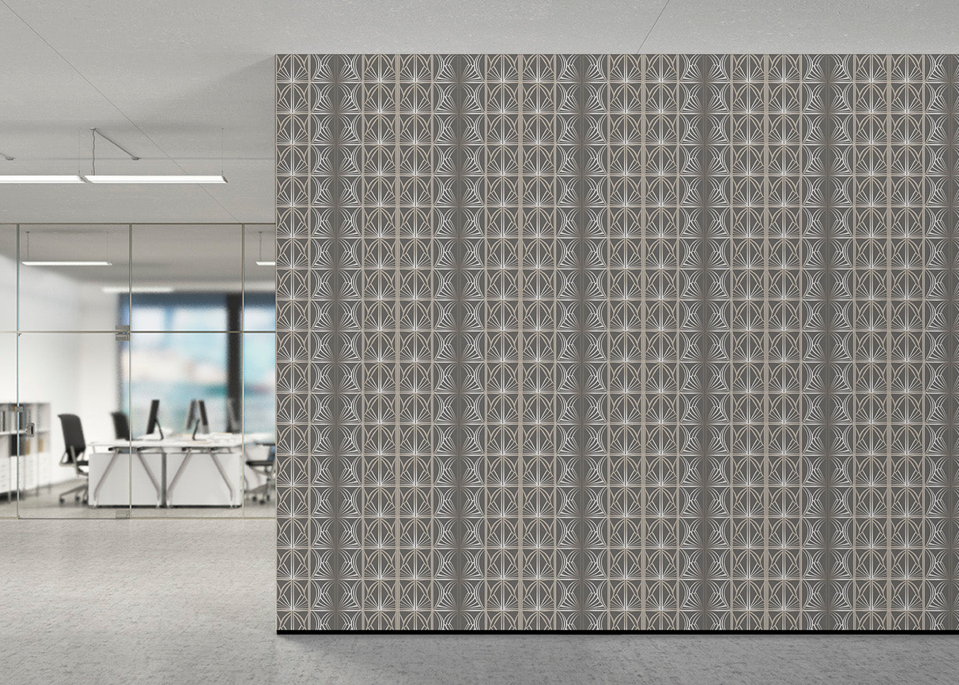 Art Deco - Warm Gray