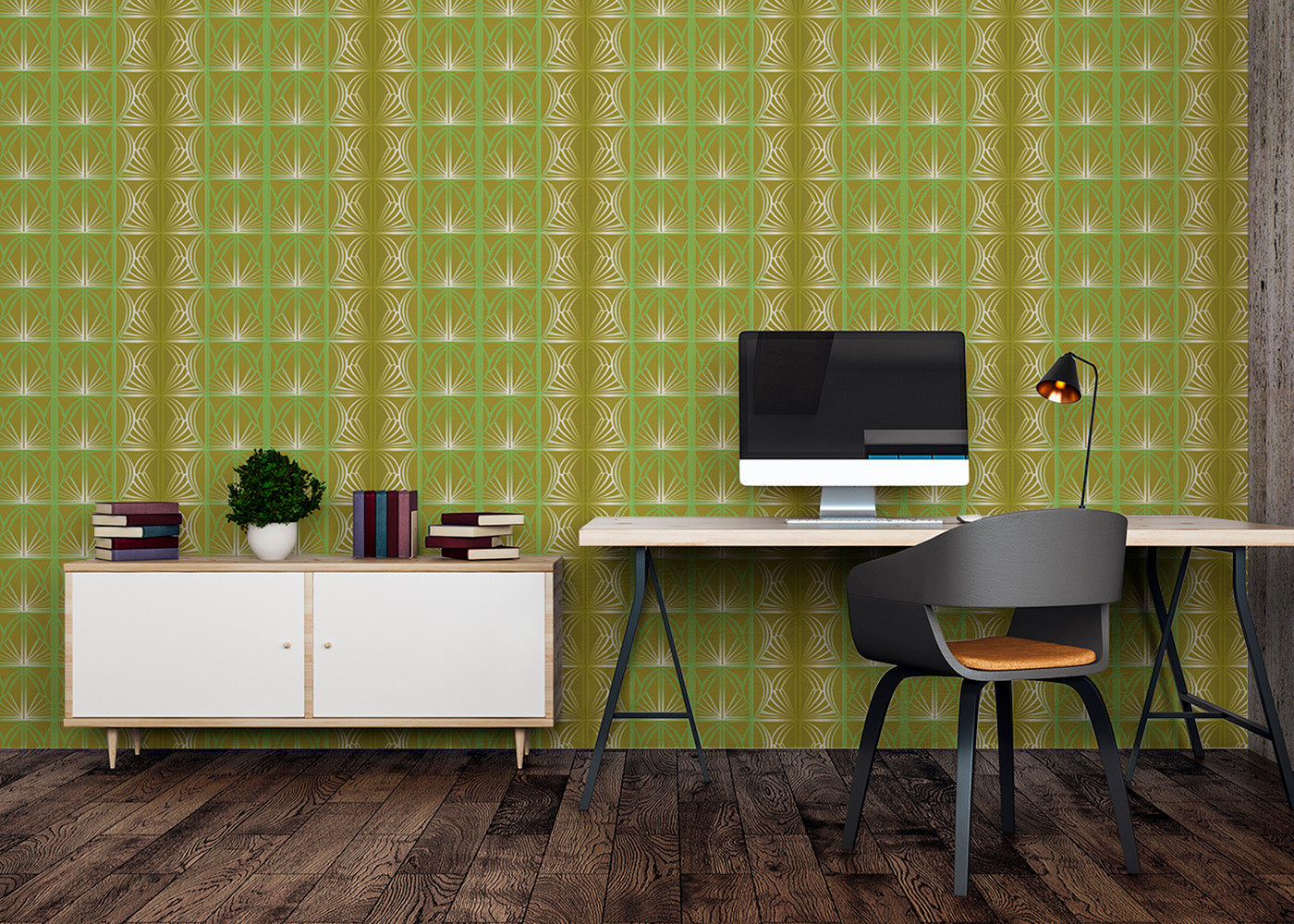 Art Deco - Green