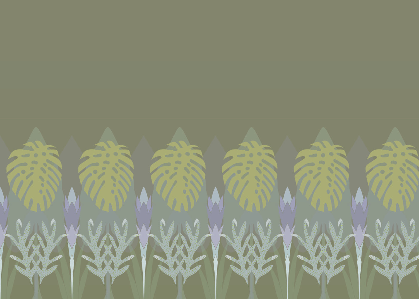 Tropical Wainscot - Olive
