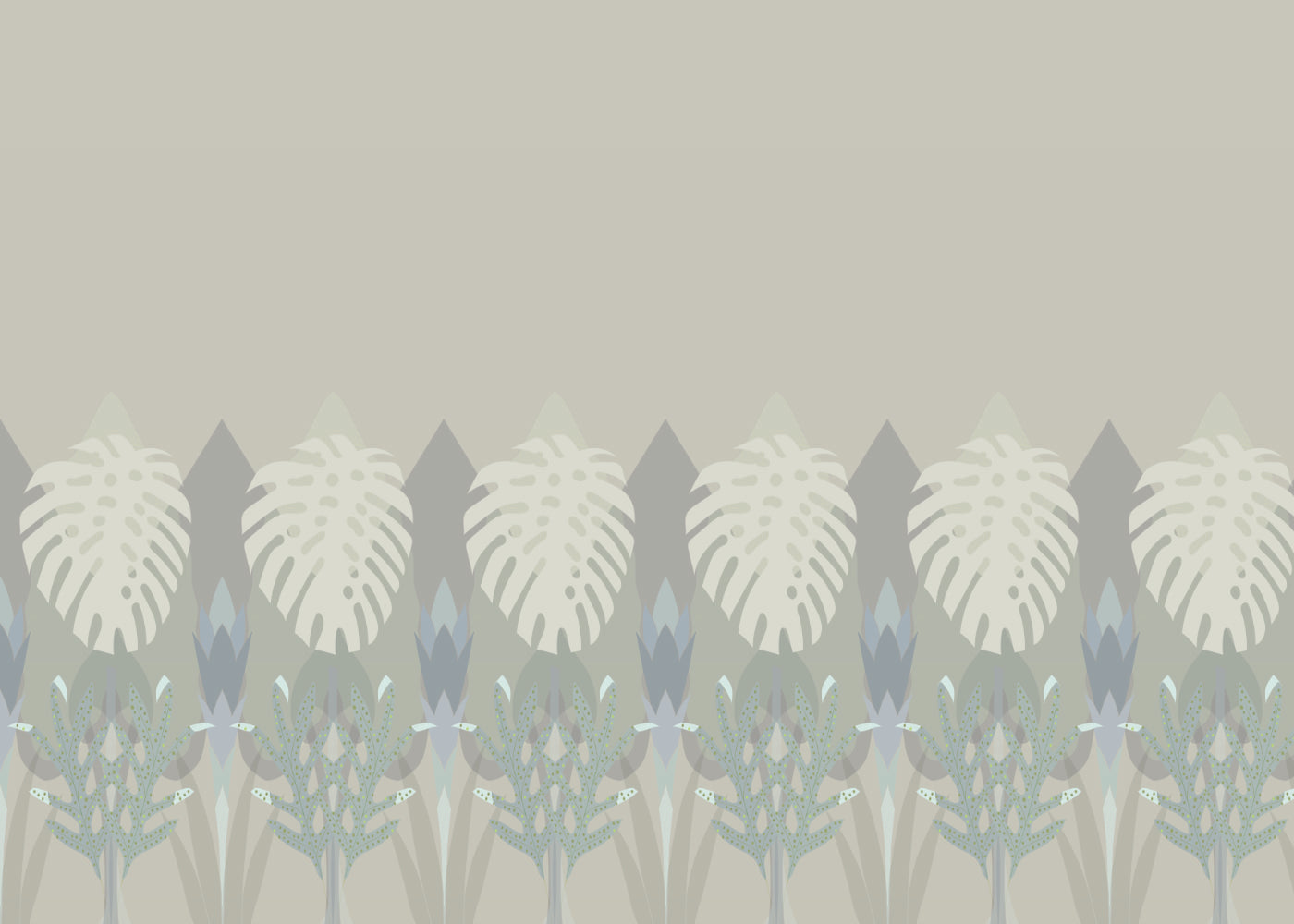 Tropical Wainscot - Grigio