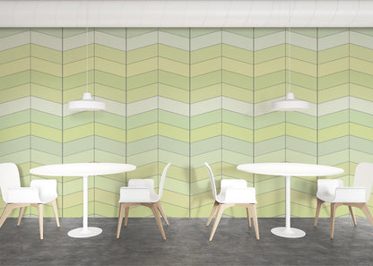Chevron Deco - Early Spring