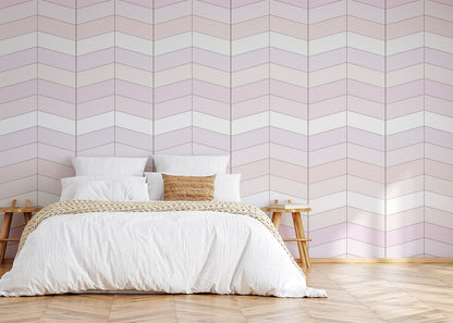 Chevron Deco - Rose Blush