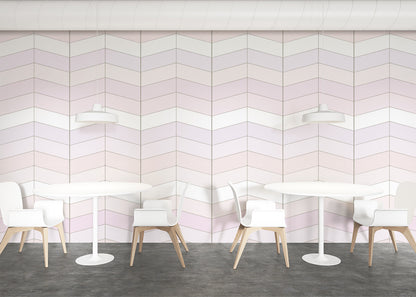 Chevron Deco - Rose Blush
