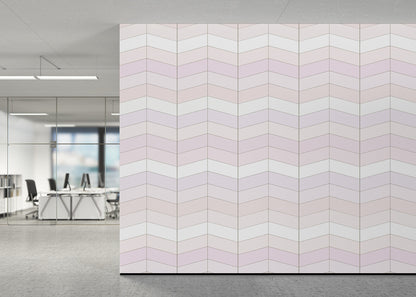 Chevron Deco - Rose Blush