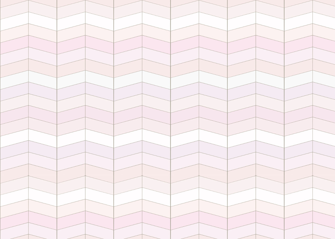 Chevron Deco - Rose Blush