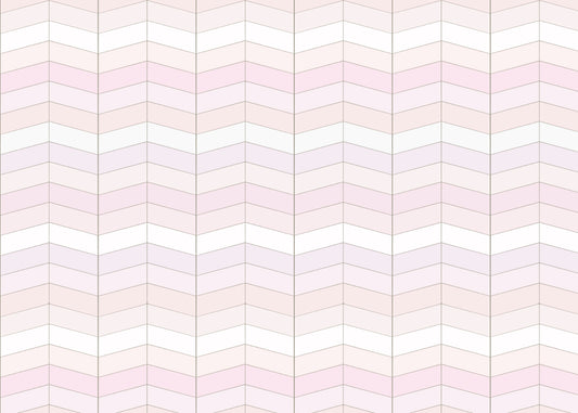 Chevron Deco - Rose Blush