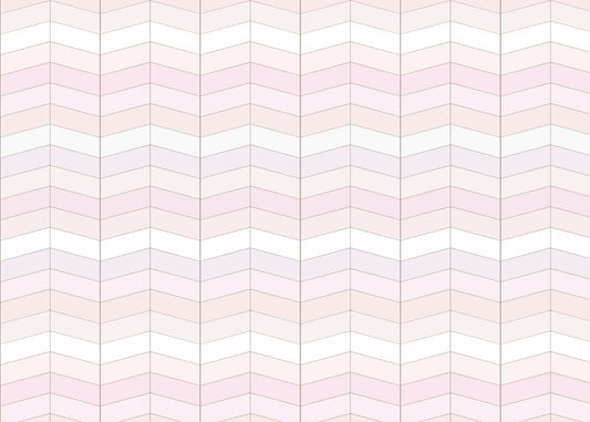 Chevron Deco - Rose Blush