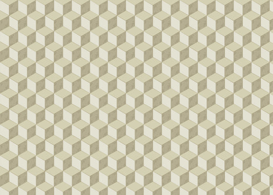 Roman Cubic - Taupe - Sample