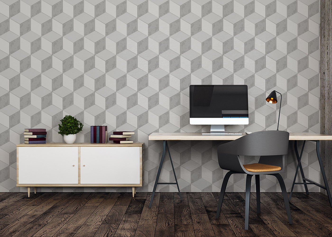 Roman Cubic - Gray