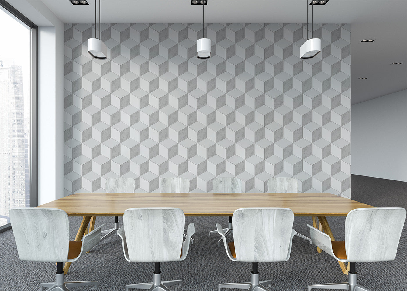 Roman Cubic - Gray