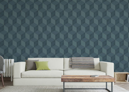 Roman Cubic - Dark Blue