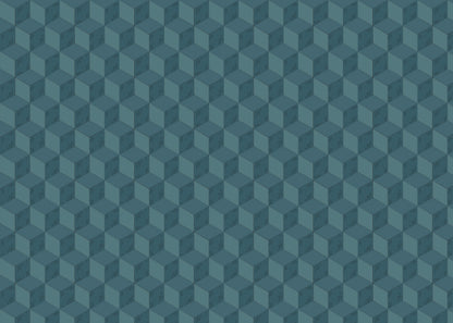 Roman Cubic - Dark Blue