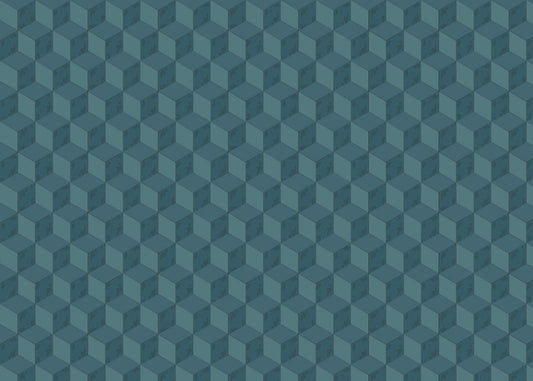 Roman Cubic - Dark Blue