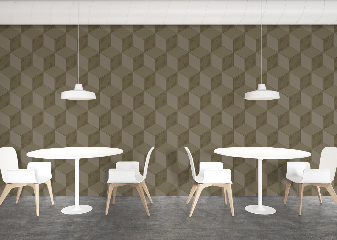 Roman Cubic - Raw Umber