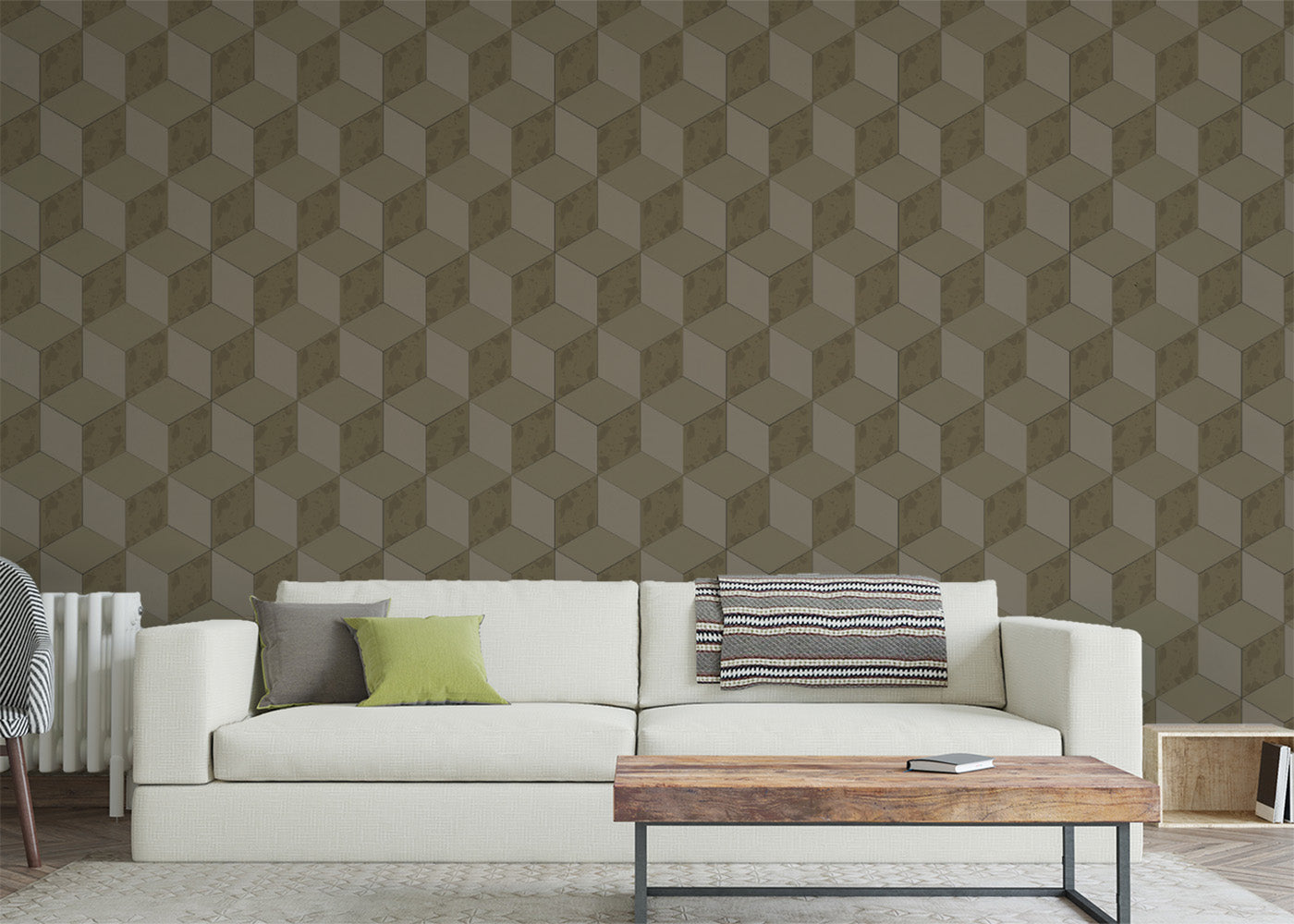 Roman Cubic - Raw Umber