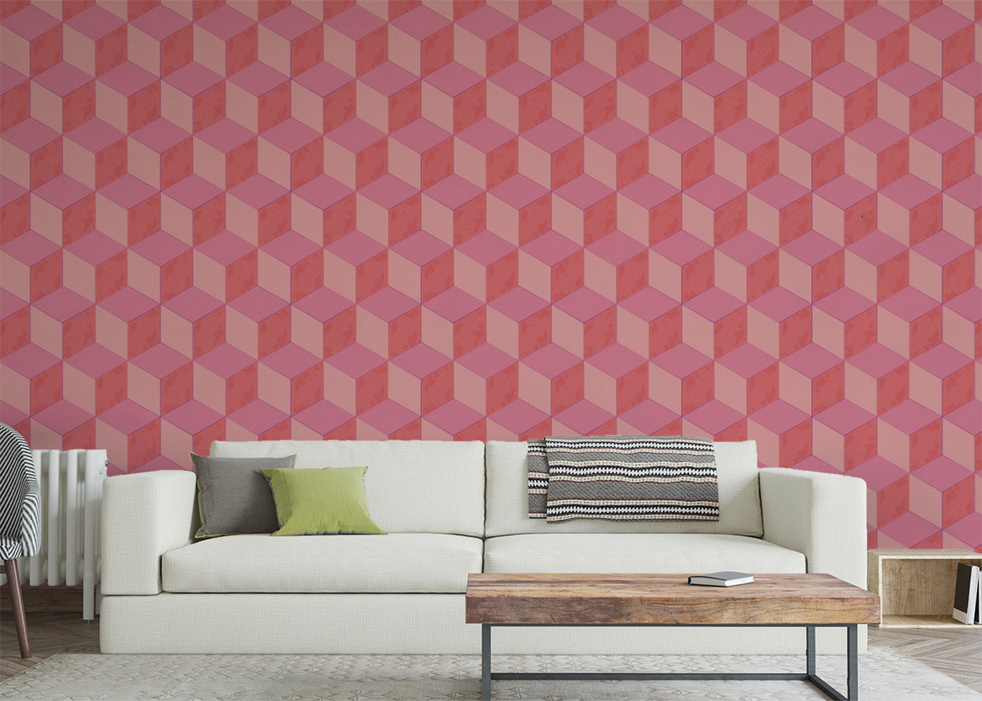 Roman Cubic - Pinks