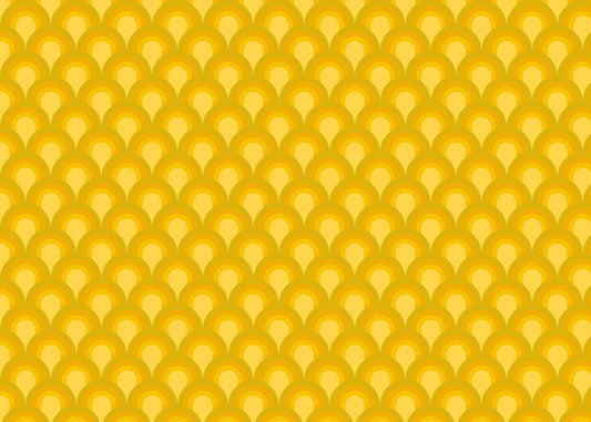 Rainbow Arch - Golden Mustard - Sample